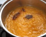 Foto del paso 4 de la receta Bacalao con puré de calabaza y puerro
