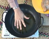 Foto langkah ke 2 dari resep Cacapan Hampalam Limau Kuit Garih Haruan.