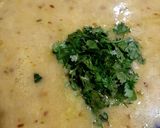 A picture of step 3 of Dudhi Pithle.