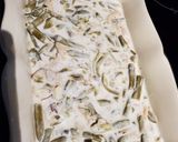 A picture of step 2 of Cheesy Green Bean Casserole.