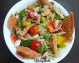 A picture of step 5 of Fattoush.