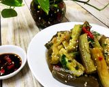 Hình bước làm 3 của món Cà Tím Hấp Trộn Nước Tương Tỏi Ớt
