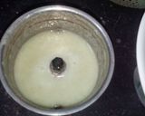 A picture of step 1 of Green grapes laddo.