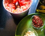A picture of step 1 of Arrabbita sauce Pasta.
