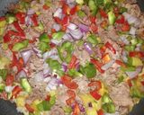 A picture of step 2 of Potatoe pizza.