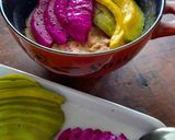 Foto langkah ke 3 dari resep Bubur oat dan buah.