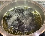 Foto del paso 2 de la receta: Espagueti nero con langostinos y gulas