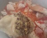 A picture of step 3 of My Mustard Chicken, carrots and Tomato Bake 😃.