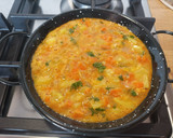 Foto del paso 3 de la receta: Tortilla de bubango, zanahoria y cebolla