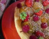 Une image de l'étape 7 de Tarte au flan aux framboises ou aux fruits 😃.