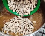 A picture of step 5 of Lobia Qeema (black eyed beans with mince).
