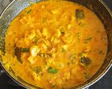 A picture of step 3 of Doi chingri prawns- bengali recipe.