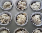 Foto del paso 3 de la receta: Muffins de arándanos con crocante