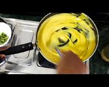 A picture of step 3 of Khandvi.