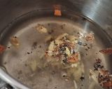 A picture of step 2 of Ginger Kashayam for cough and cold.