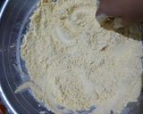 A picture of step 1 of Besan sev.