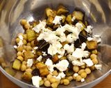 Csicseriborsós padlizsánsaláta recept fázis 3 fotója