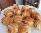 Foto del paso 4 de la receta: Minicroissants de jamón y de jamón dulce con queso (AirFryer)