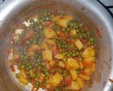 A picture of step 3 of Peas stew.