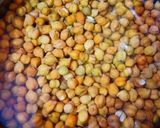 A picture of step 1 of Kala Chana (Chaat).