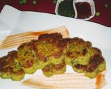 A picture of step 9 of Roasted peas flowers.