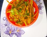 मूंगा आलू मटर की सब्जी (moonga aloo matar ki sabzi recipe in Hindi) रेसिपी चरण 6 फोटो