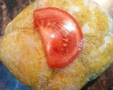 صورة لخطوة 2 من وصفة افخاد الدجاج محشية🍗