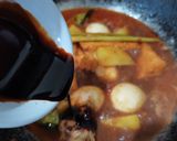 Foto langkah ke 4 dari resep Semur Telur Tahu Kentang.