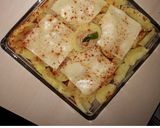 A picture of step 9 of Baked Potato Pasta.