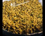 A picture of step 5 of Kadai charcoal keema.