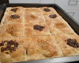 Φωτογραφία βήματος 11 της συνταγής Εύκολη πρασοκιμαδόπιτα