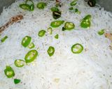 A picture of step 8 of Afghani Biryani.