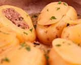 Foto del paso 6 de la receta: Patatas rellenas de carne picada de ternera