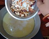 A picture of step 4 of Suji Halwa (Semolina Halwa).