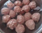 Hình bước làm 5 của món BÒ viên