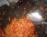 A picture of step 2 of Sambal terong.