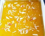 A picture of step 11 of Karachi halwa.