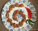 A picture of step 5 of Wheat flour pakora(Nonbaria).