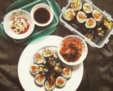 Hình bước làm 10 của món Cơm cuộn Hàn Quốc (KimBab)