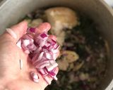 Foto del paso 3 de la receta: Cazuela de pollo, espinaca y salsa blanca en 15 minutos 🍗⏰🥬