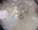 A picture of step 1 of Satora (soji ka tukri halwa).