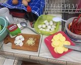 Foto langkah ke 1 dari resep Tumis Brokoli, Bakso, Tahu Jepang.