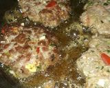 A picture of step 11 of Peshawri chappli kbab.