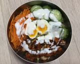 Hình bước làm 4 của món Salad gà sốt sữa chua