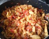 A picture of step 4 of Easy and Quick Mexican-Style Chicken Fajitas.