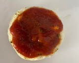 Foto del paso 6 de la receta: Huevo en forma de pizza