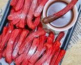 Foto langkah ke 6 dari resep Churros Red Velvet.