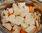 Foto del paso 3 de la receta: Crema de calabacín, calabaza y champiñones
