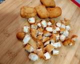 Chicken nuggets pizza recipe step 1 photo
