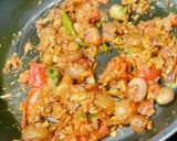 A picture of step 2 of Carrot Khichdi with Curd masala Kadi.